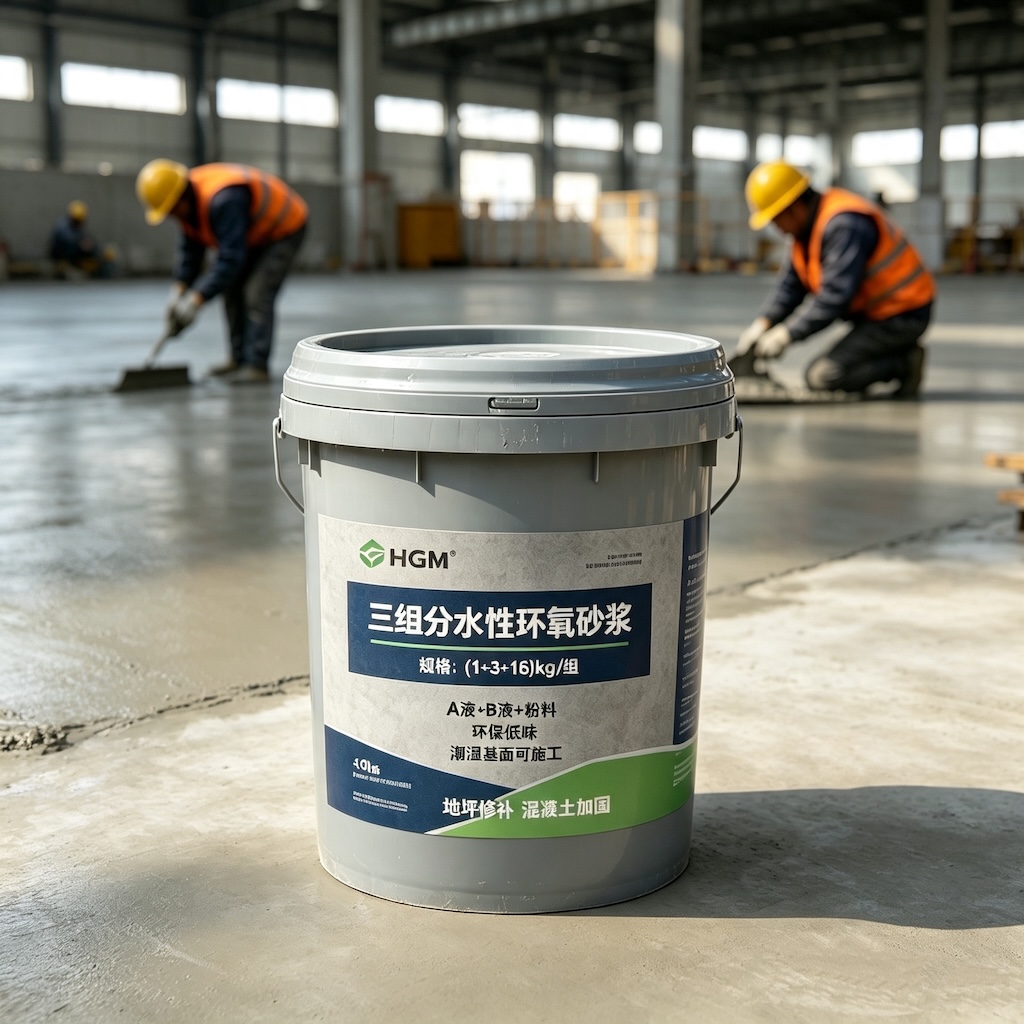 来宾三组份水性环氧砂浆